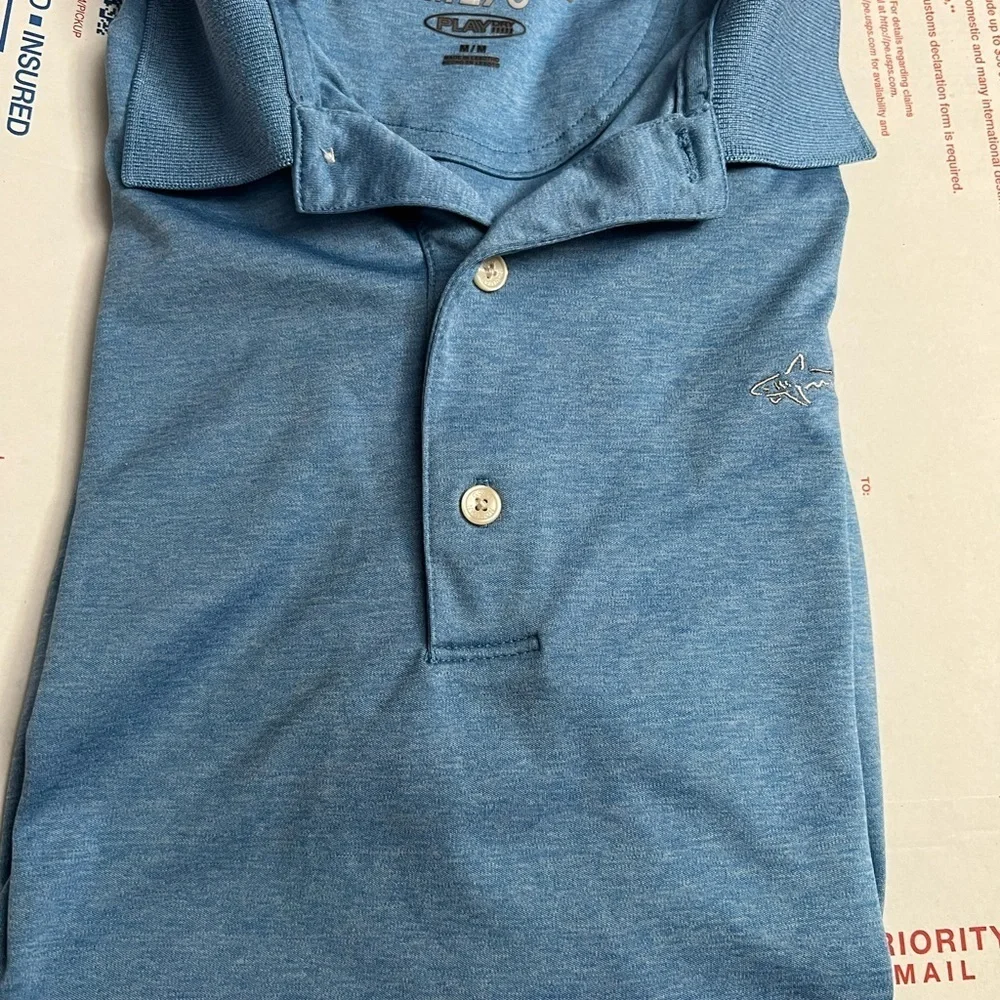 Greg Norman ML75 Polo Golf Shirt Sz M